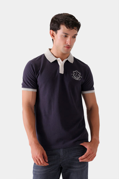 Pique Embroidered Polo - Cougar Clothing