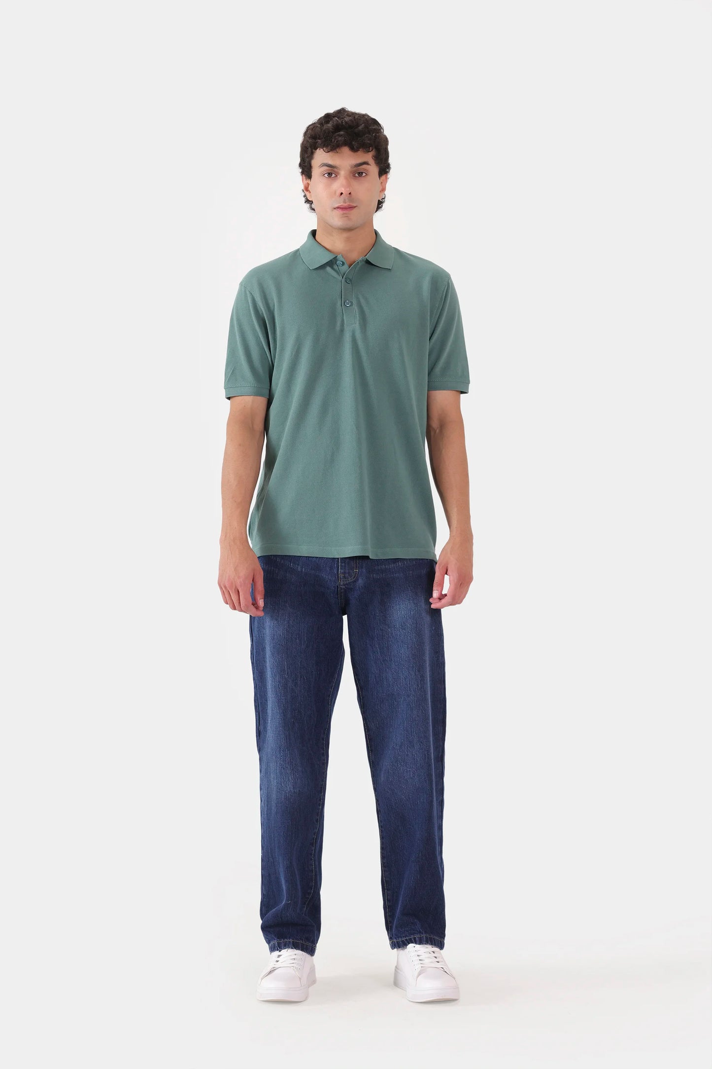 Relaxed Pique Polo - Cougar Clothing