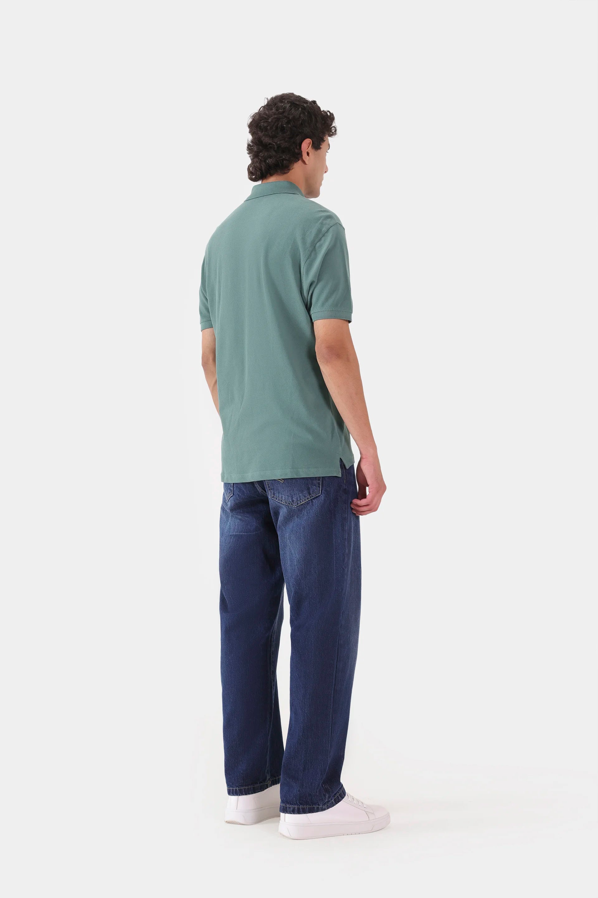 Relaxed Pique Polo - Cougar Clothing