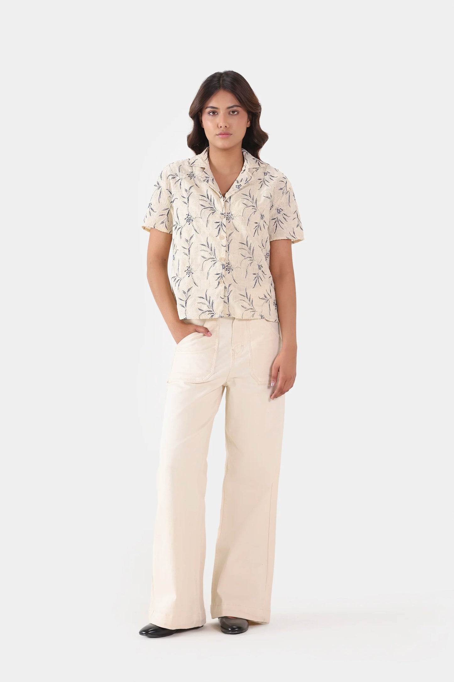 Dori Embroidered Shirt - Cougar Clothing