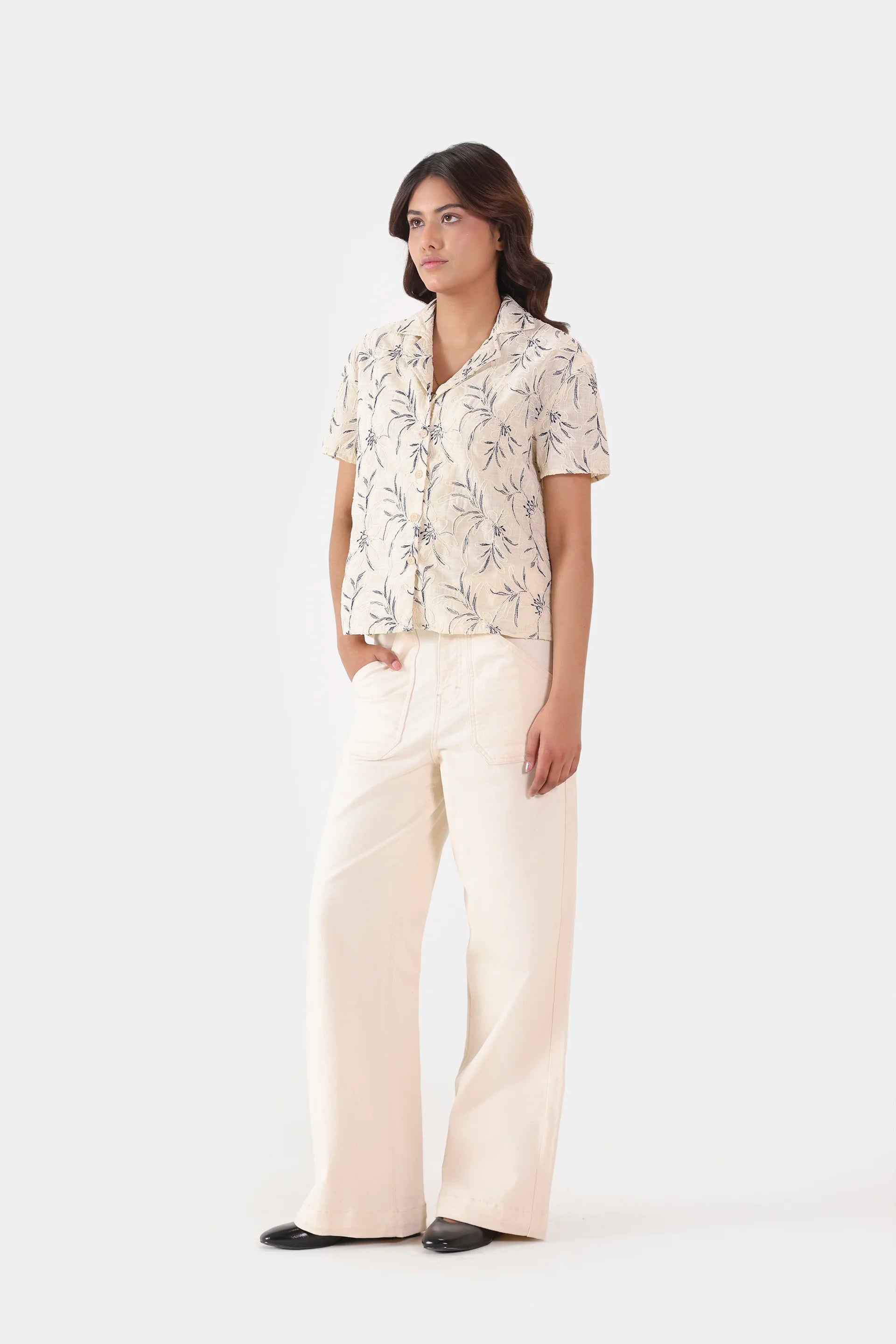 Dori Embroidered Shirt - Cougar Clothing