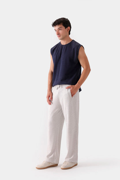 Pleated Relaxed Trousers - Cougar Clothing