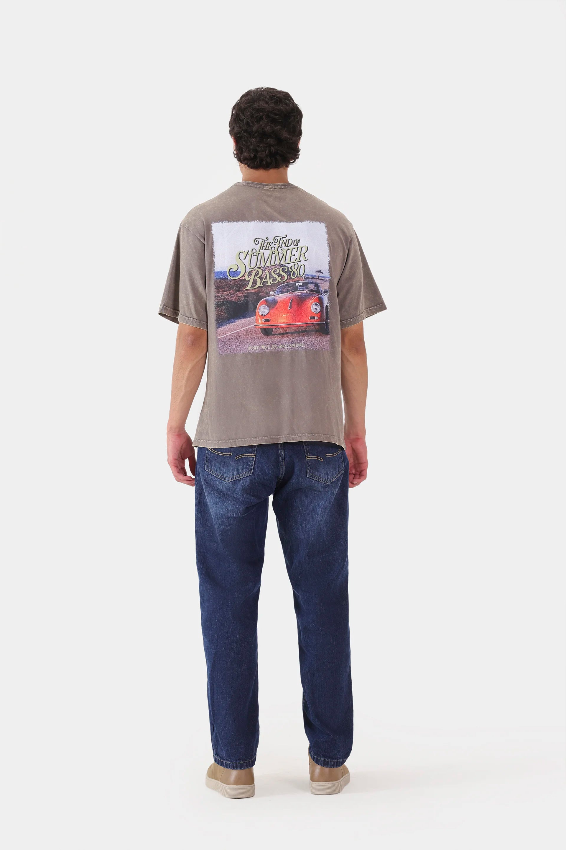 Relaxed Garment-Dyed T-Shirt - Cougar Clothing