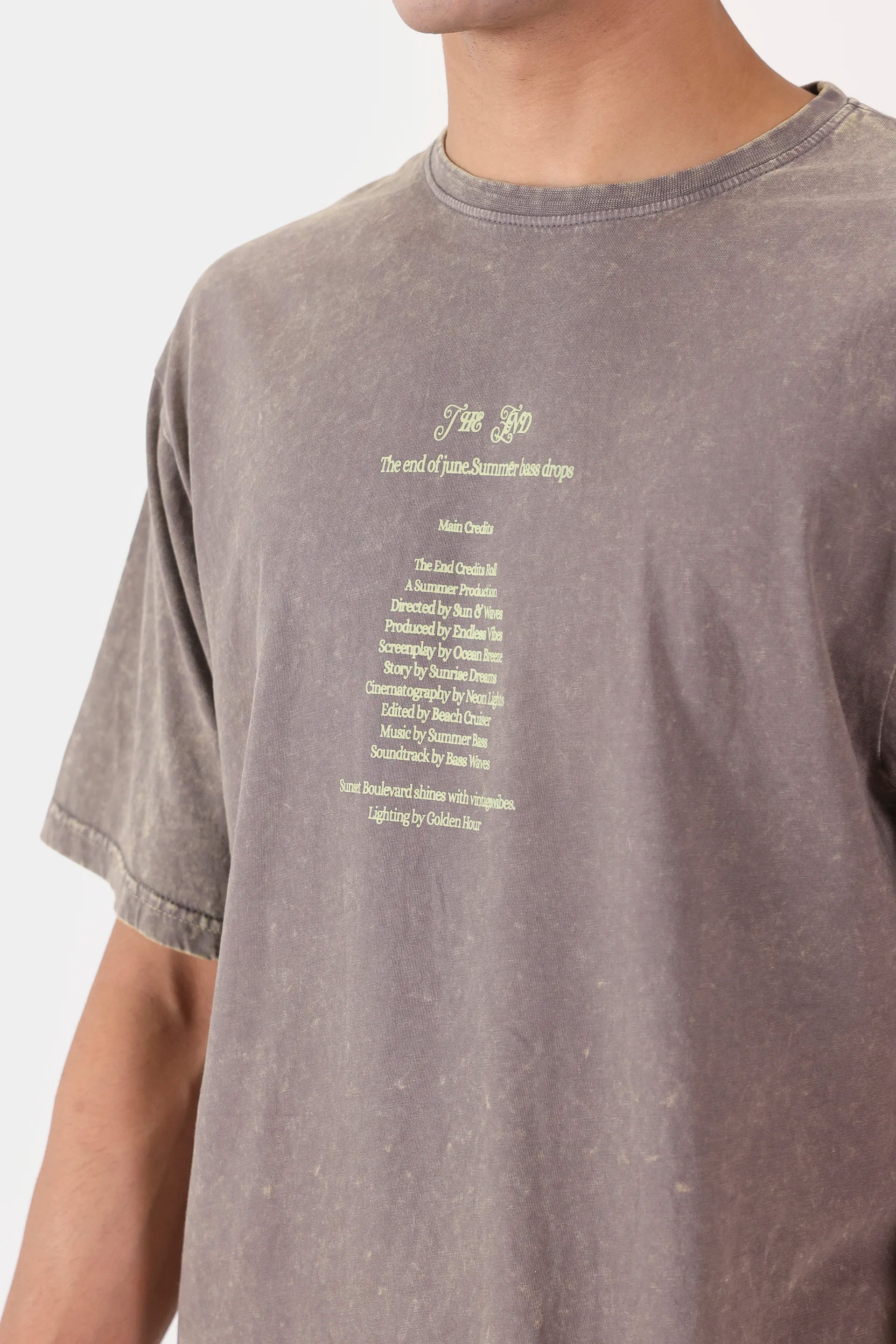 Relaxed Garment-Dyed T-Shirt - Cougar Clothing