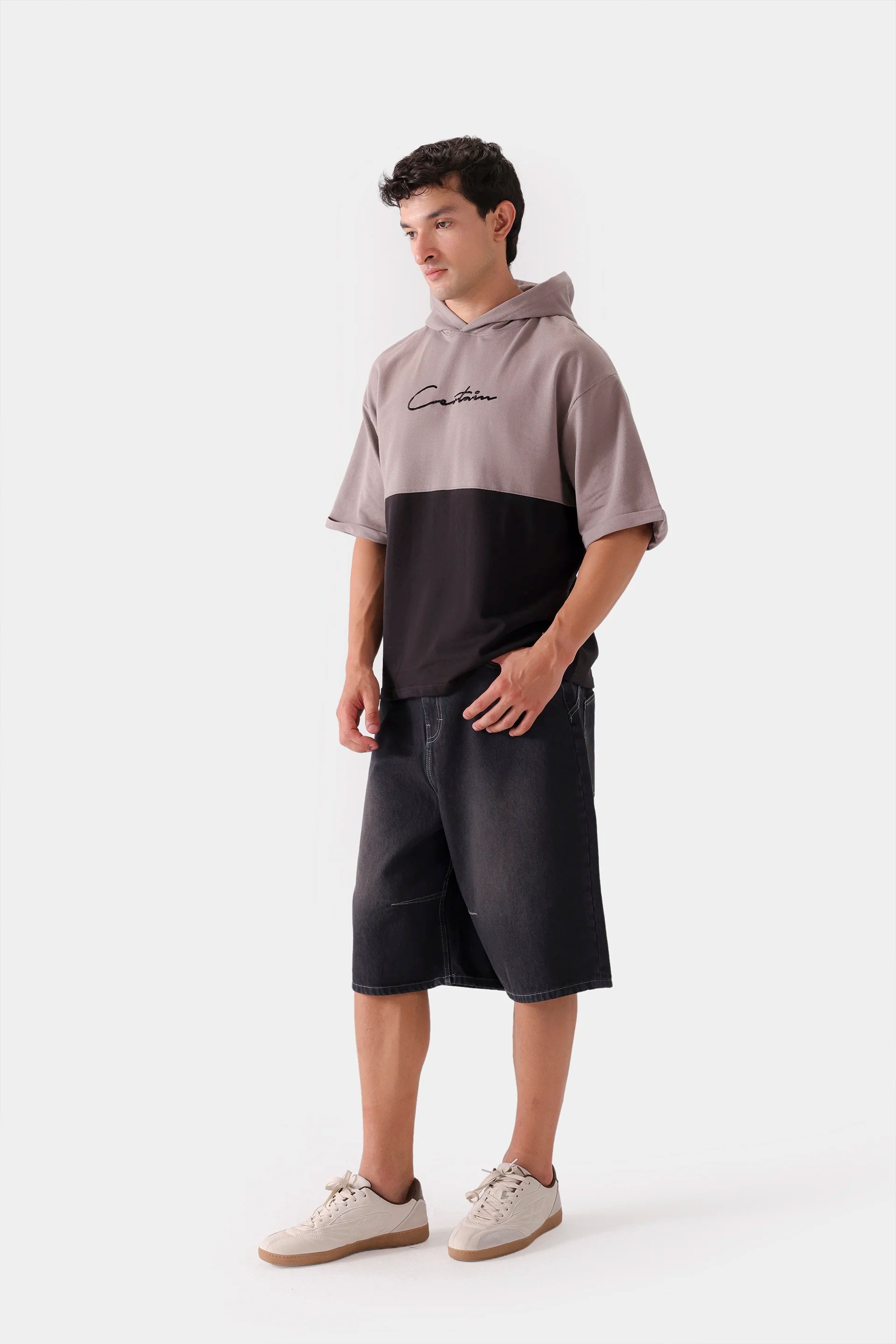 Oversized Hooded T-Shirt - Cougar Clothing