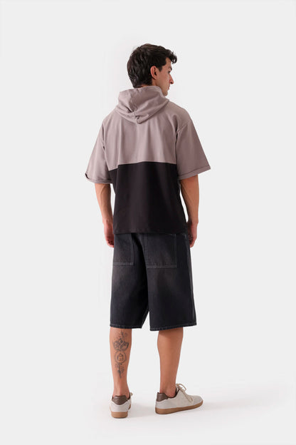 Oversized Hooded T-Shirt - Cougar Clothing
