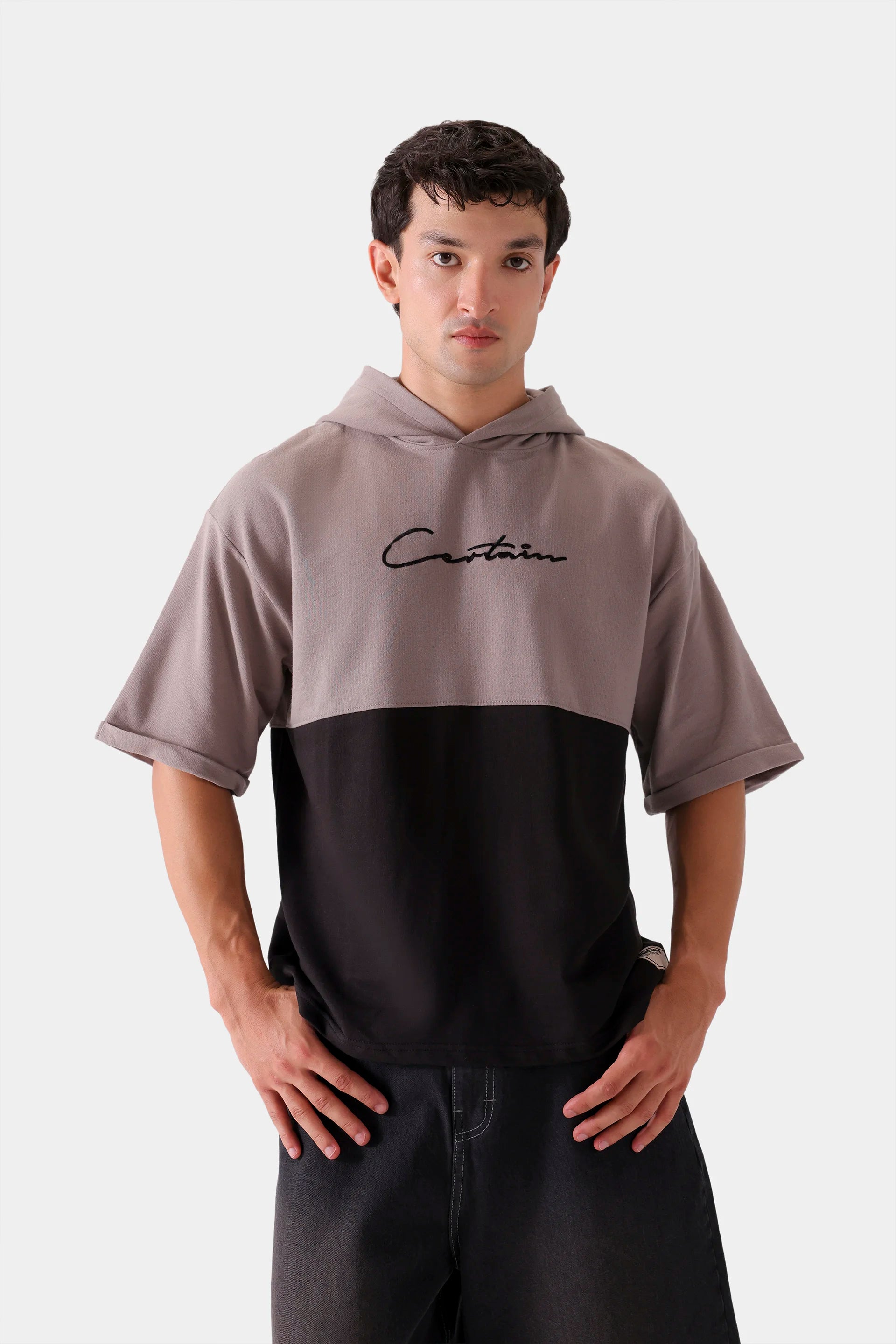 Oversized Hooded T-Shirt - Cougar Clothing