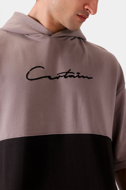 Oversized Hooded T-Shirt - Cougar Clothing
