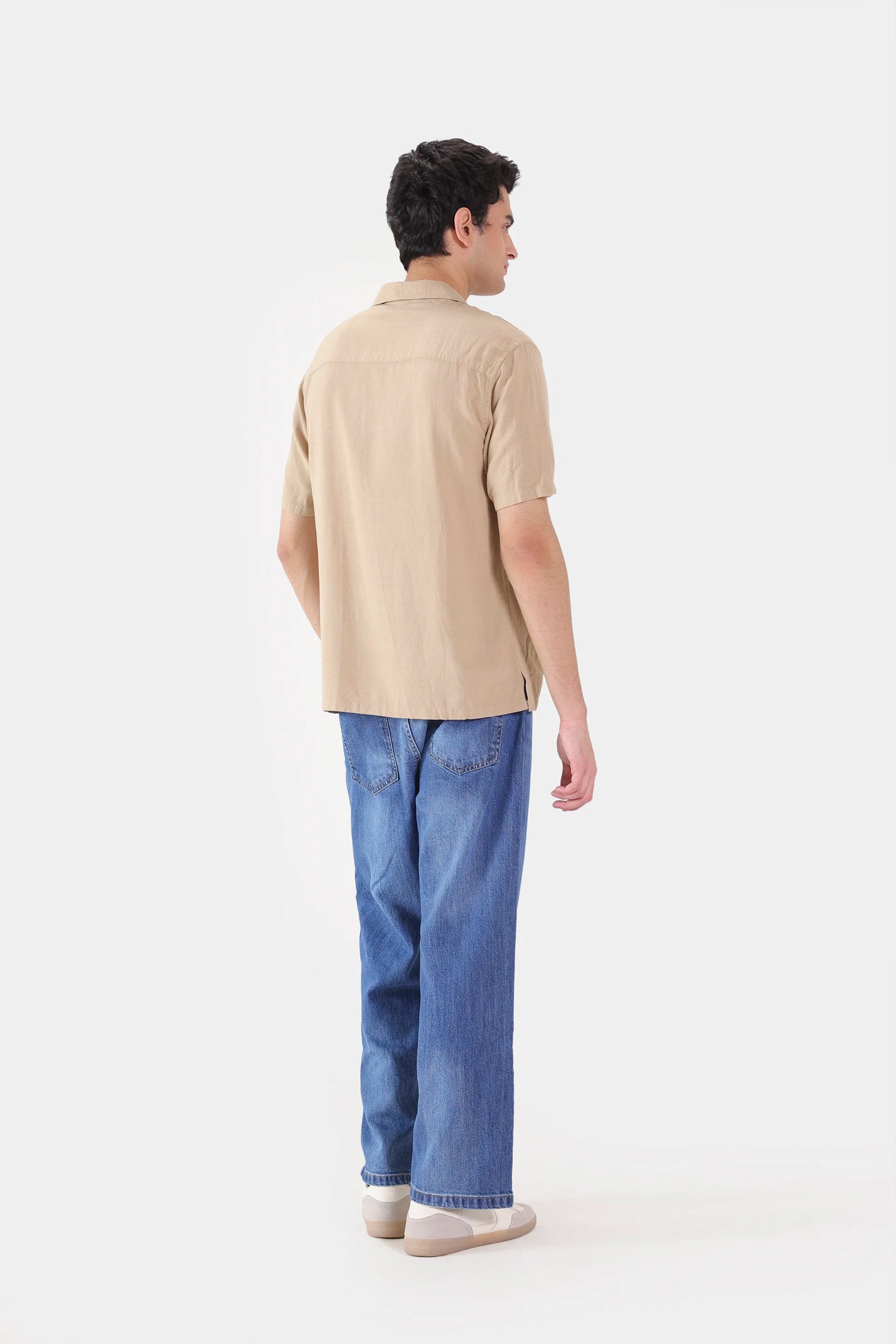 Linen Blend Shirt - Cougar Clothing