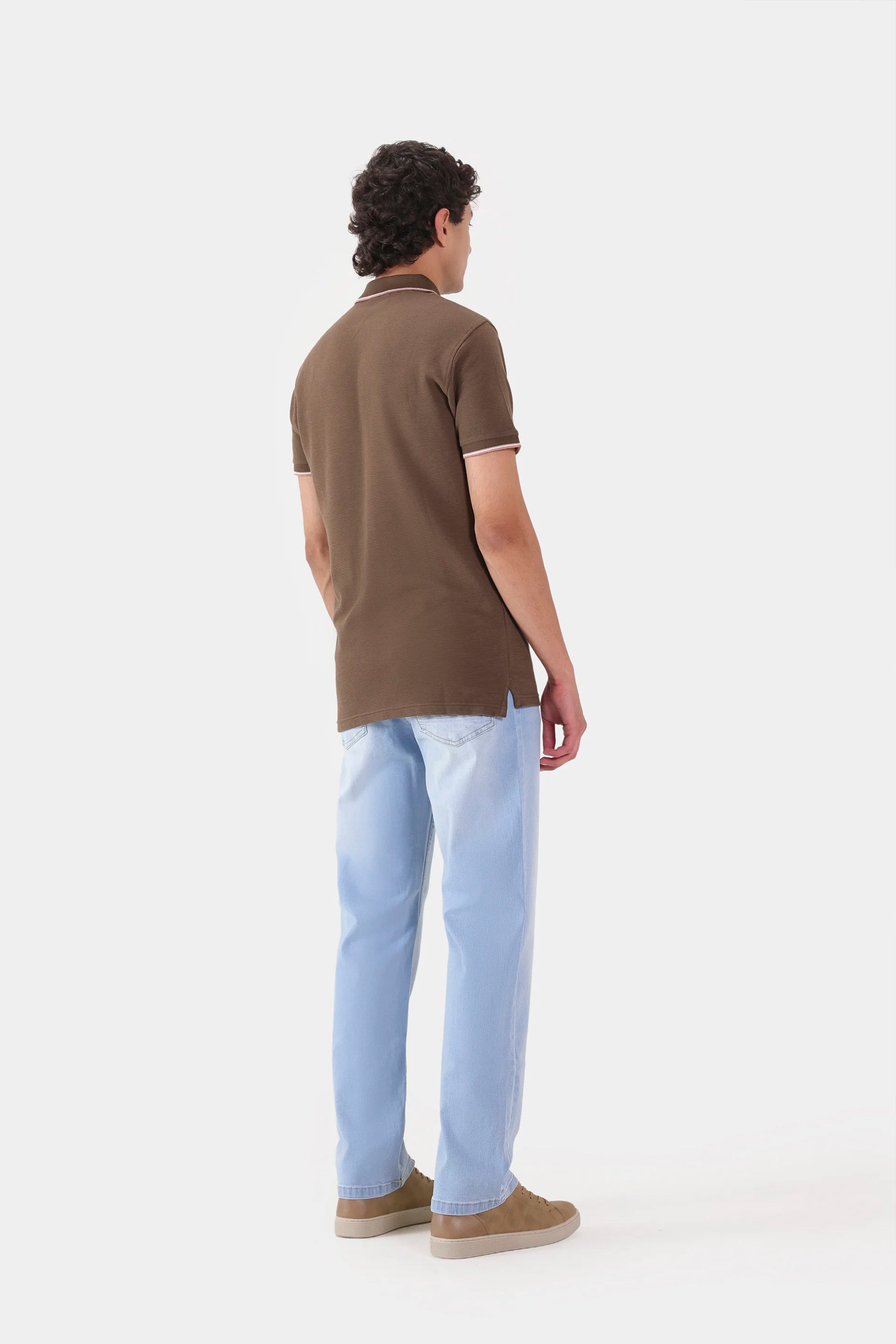 Mini-Ottoman-Knit Polo - Cougar Clothing