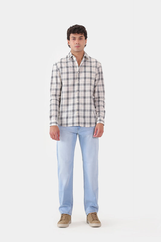 Cotton Check Shirt - Cougar Clothing