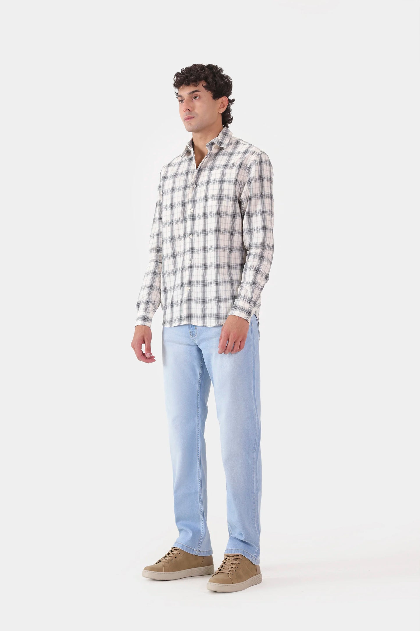 Cotton Check Shirt - Cougar Clothing