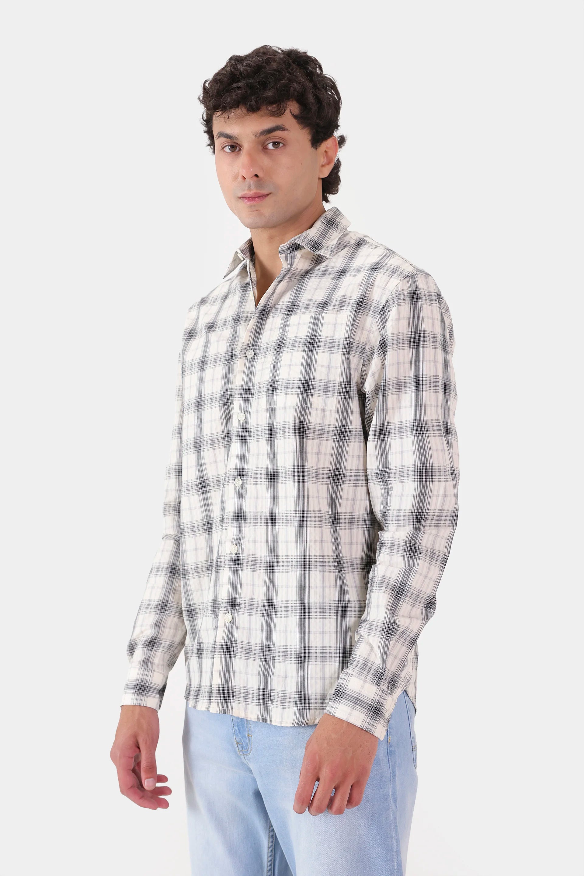 Cotton Check Shirt - Cougar Clothing