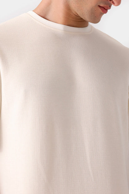 Waffle Knit T-Shirt - Cougar Clothing