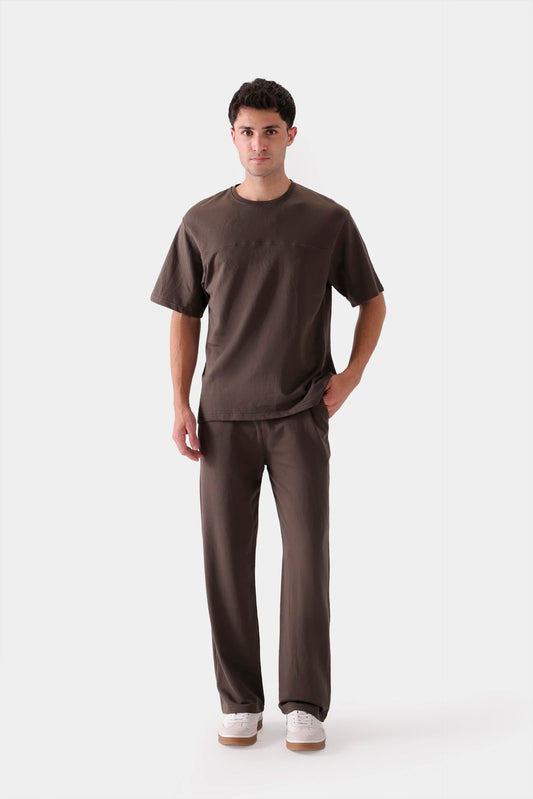 Basic T-Shirt With Chest Seam - Cougar Clothing
