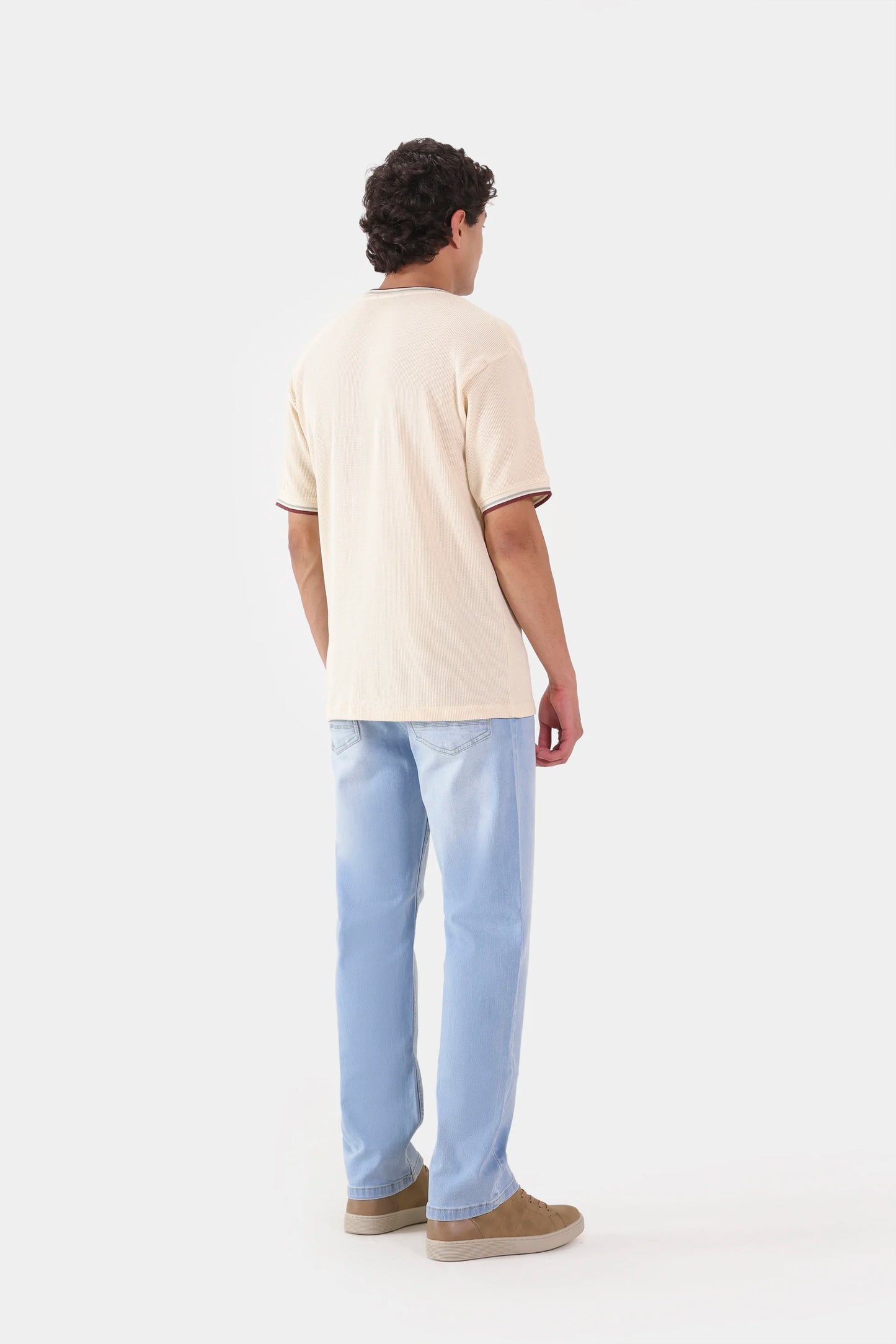 Waffle Knit T-Shirt - Cougar Clothing