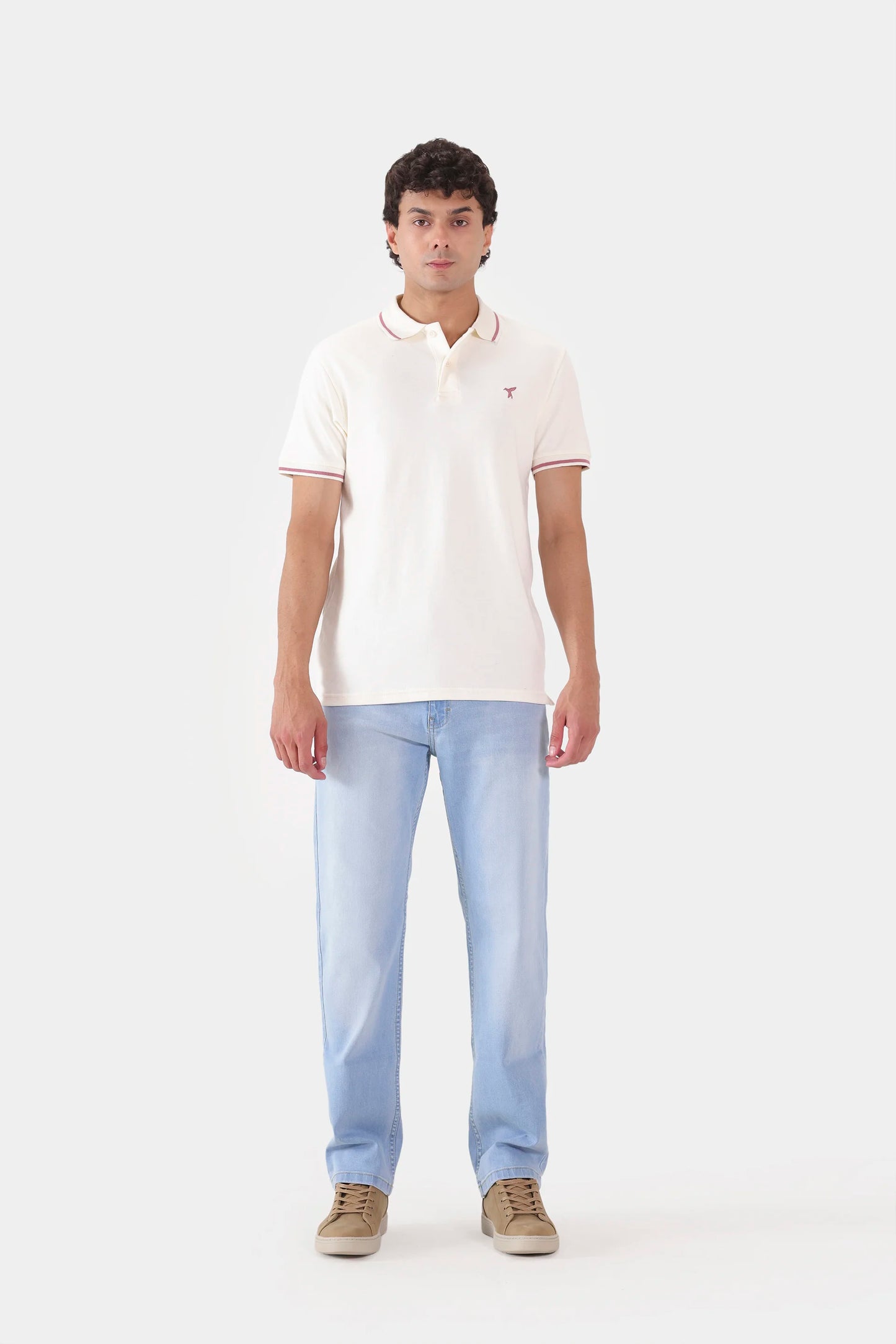 Tipped Polo - Cougar Clothing
