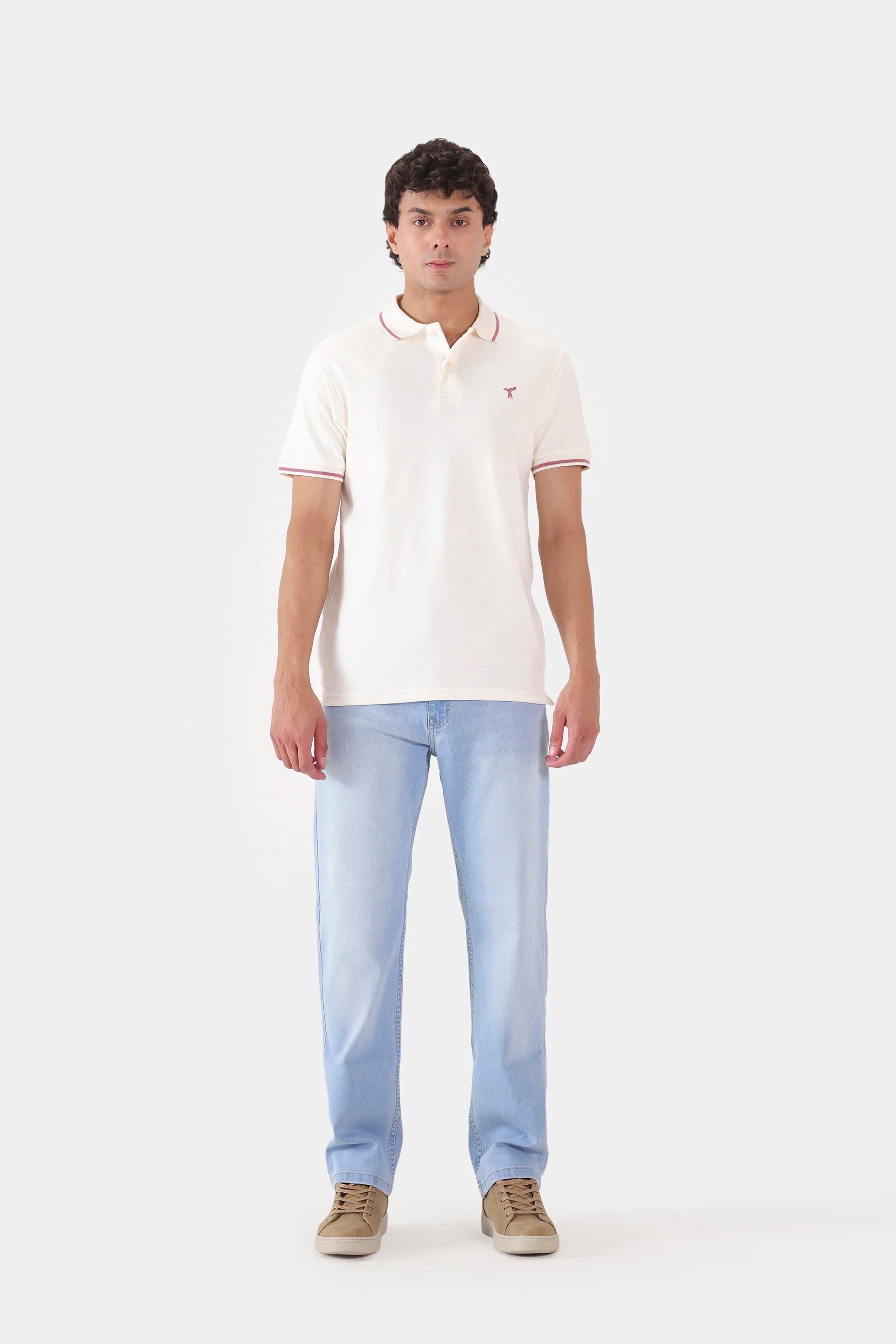 Tipped Polo - Cougar Clothing