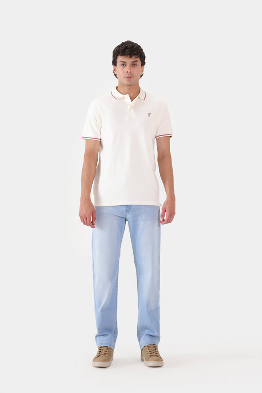 Tipped Polo - Cougar Clothing