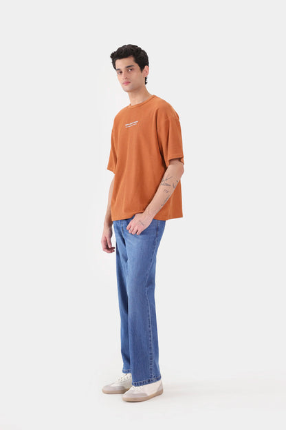 Oversized Waffle Knit T-Shirt - Cougar Clothing