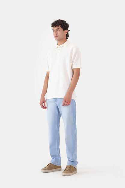 Popcorn Knit Polo - Cougar Clothing