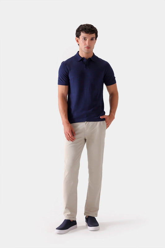 Fine Knit Polo - Cougar Clothing