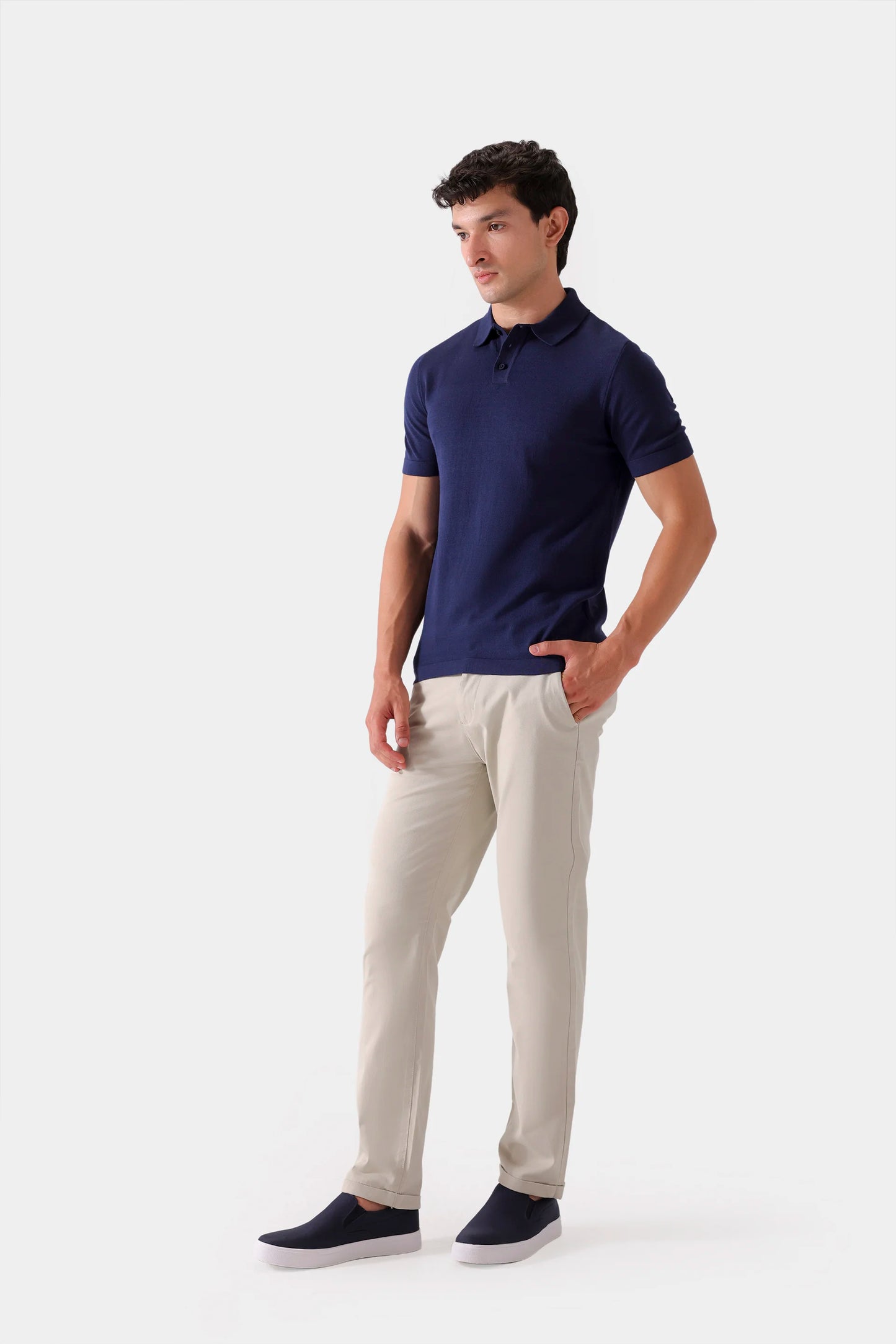 Fine Knit Polo - Cougar Clothing
