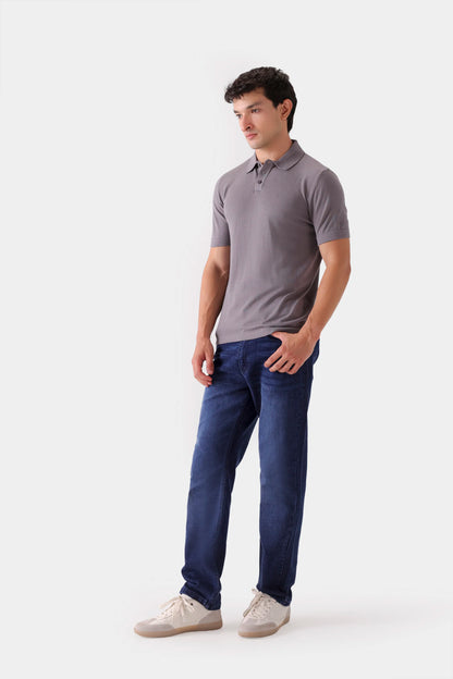 Fine Knit Polo - Cougar Clothing