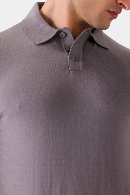 Fine Knit Polo - Cougar Clothing