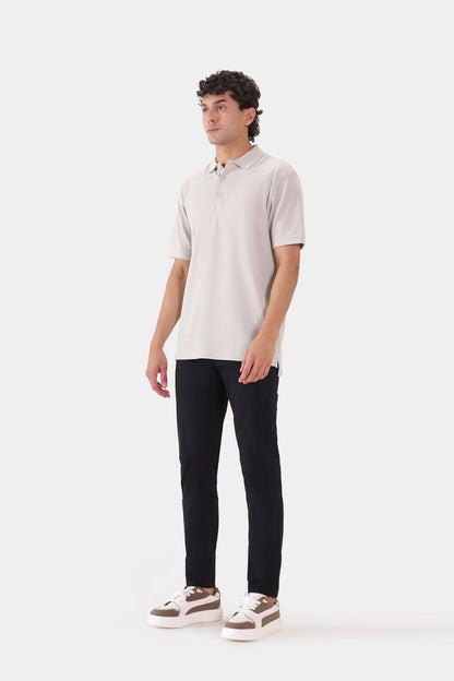 Relaxed Pique Polo - Cougar Clothing