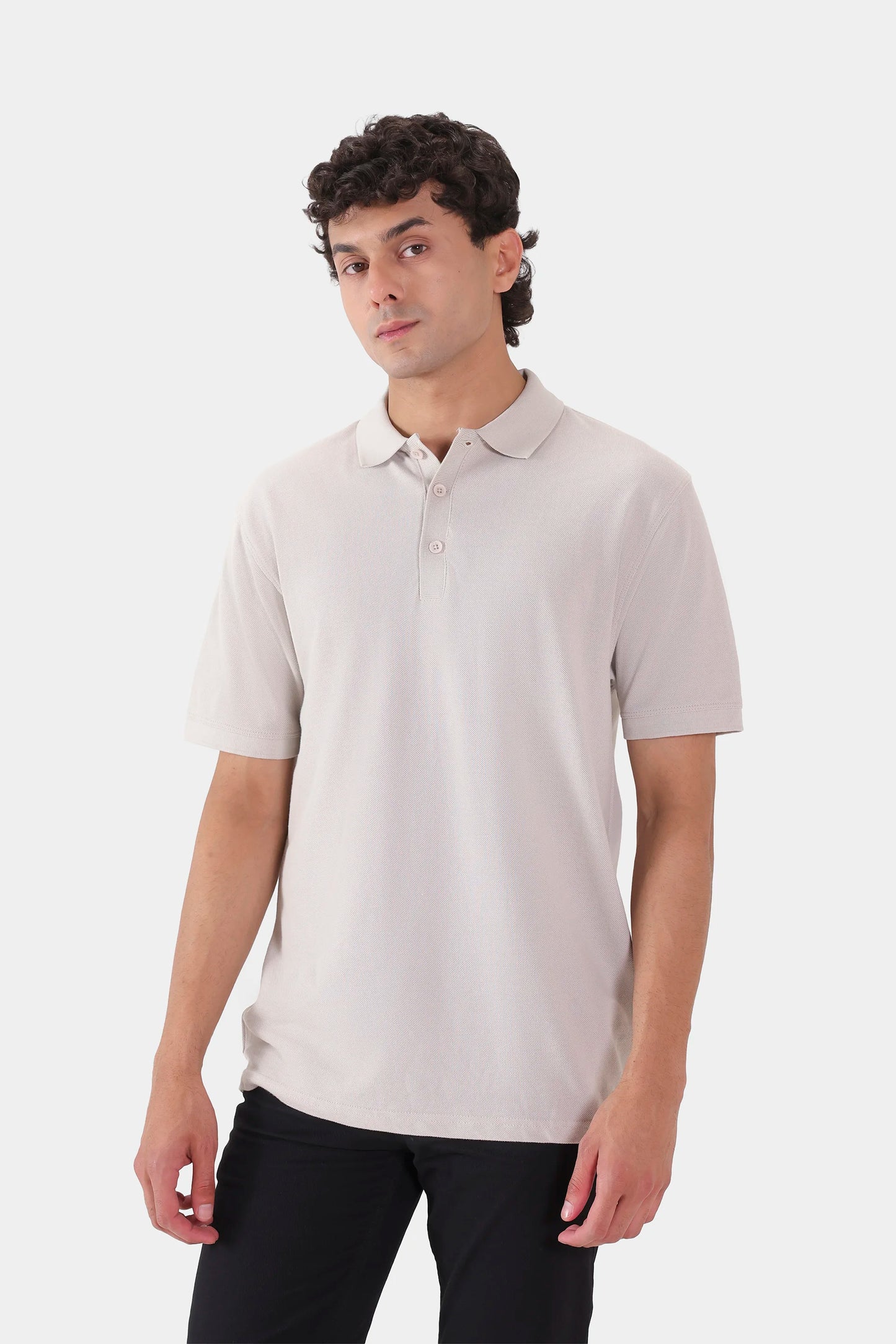 Relaxed Pique Polo - Cougar Clothing