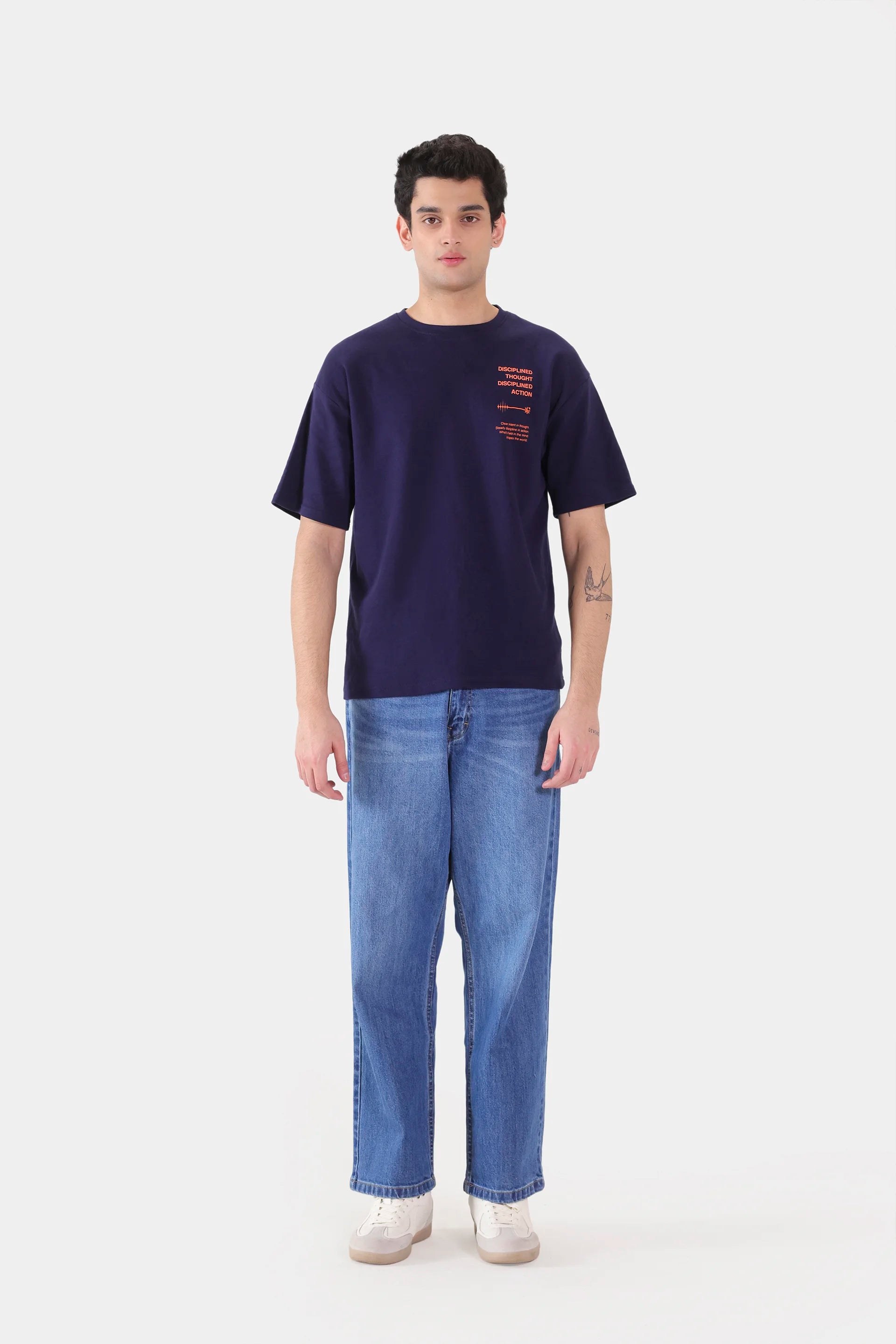 Oversized Interlock T-Shirt - Cougar Clothing