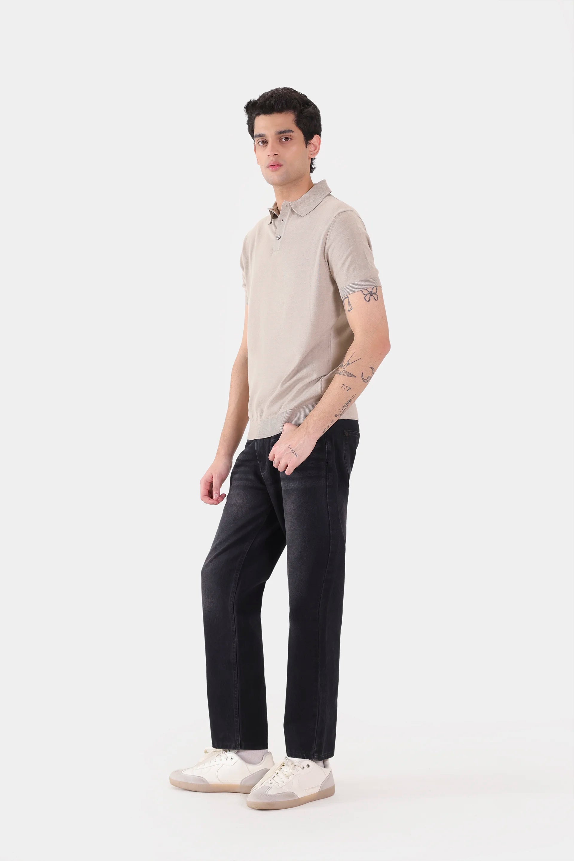 Fine-Knit Polo - Cougar Clothing