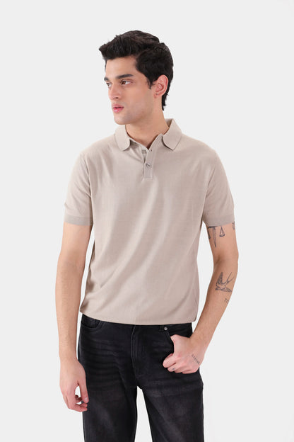 Fine-Knit Polo - Cougar Clothing