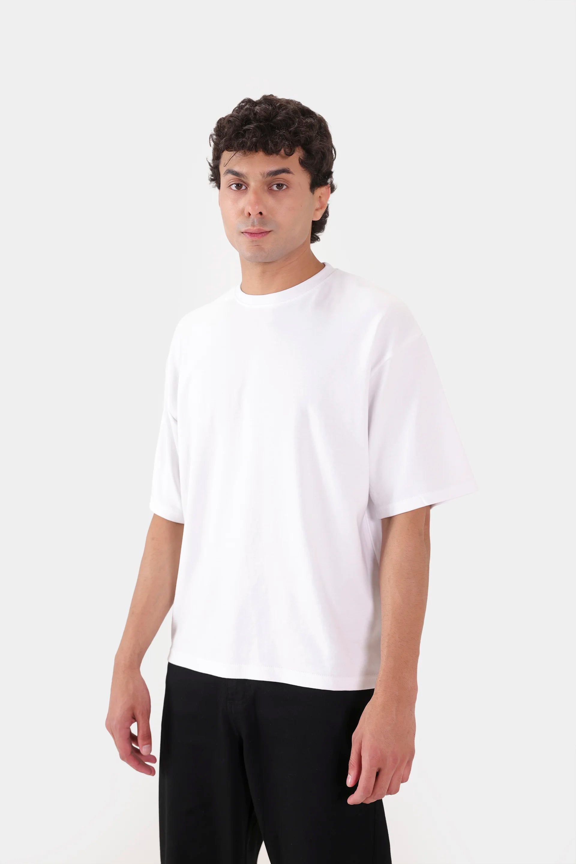 Boxy Interlock T-Shirt - Cougar Clothing