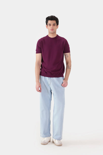 Fine-Knit T-Shirt - Cougar Clothing