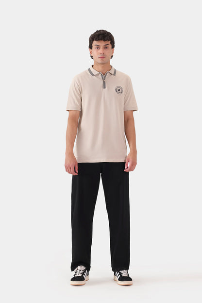 Embroidered Pique Polo - Cougar Clothing