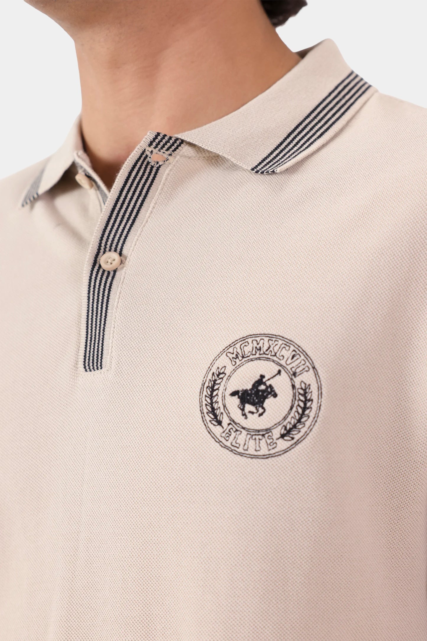 Embroidered Pique Polo - Cougar Clothing