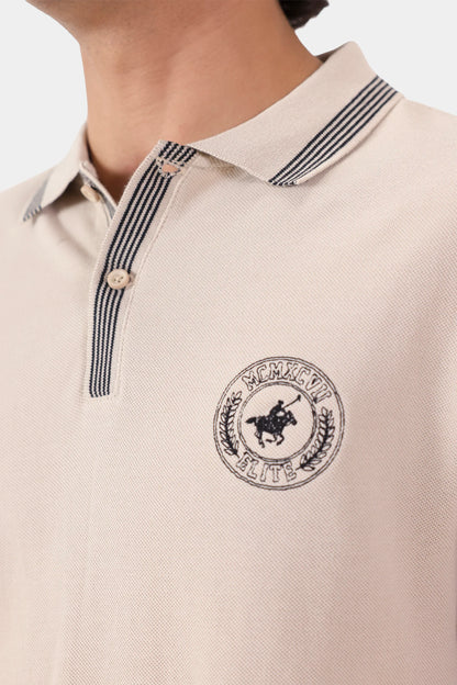 Embroidered Pique Polo - Cougar Clothing