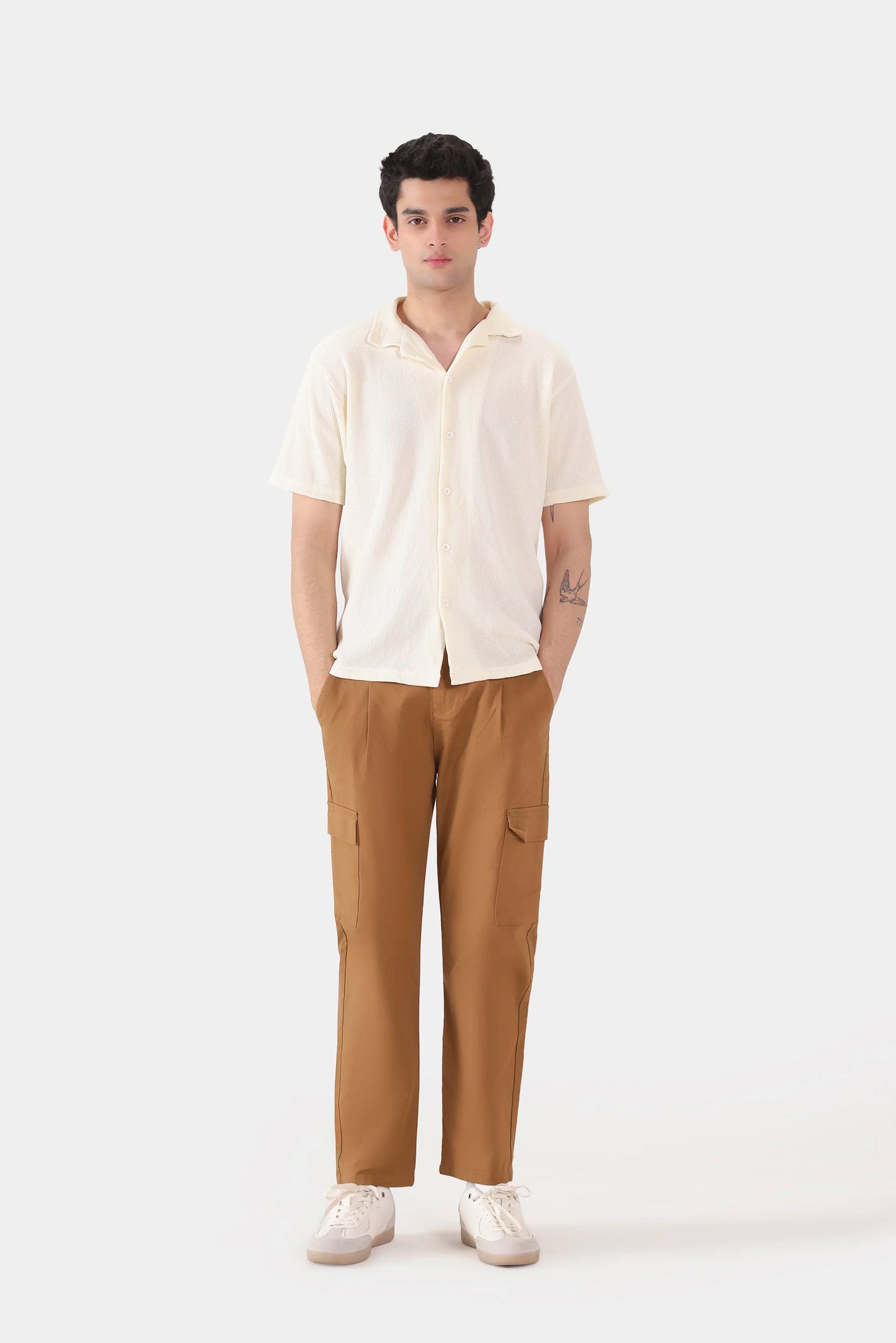 Relaxed Waffle Shirt - Cougar Clothing