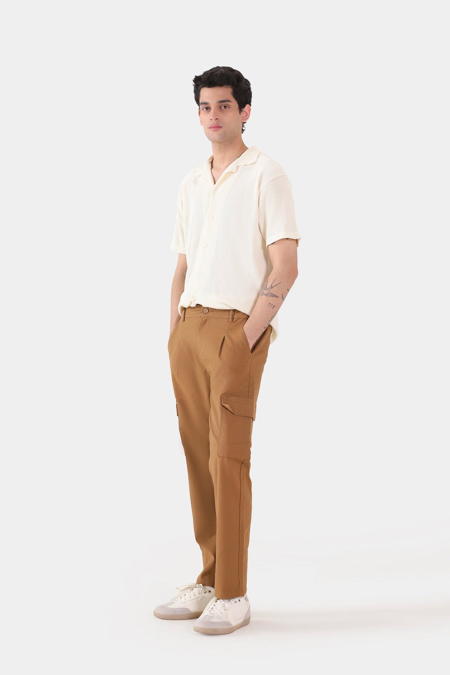 Straight Cargo Trousers - Cougar Clothing