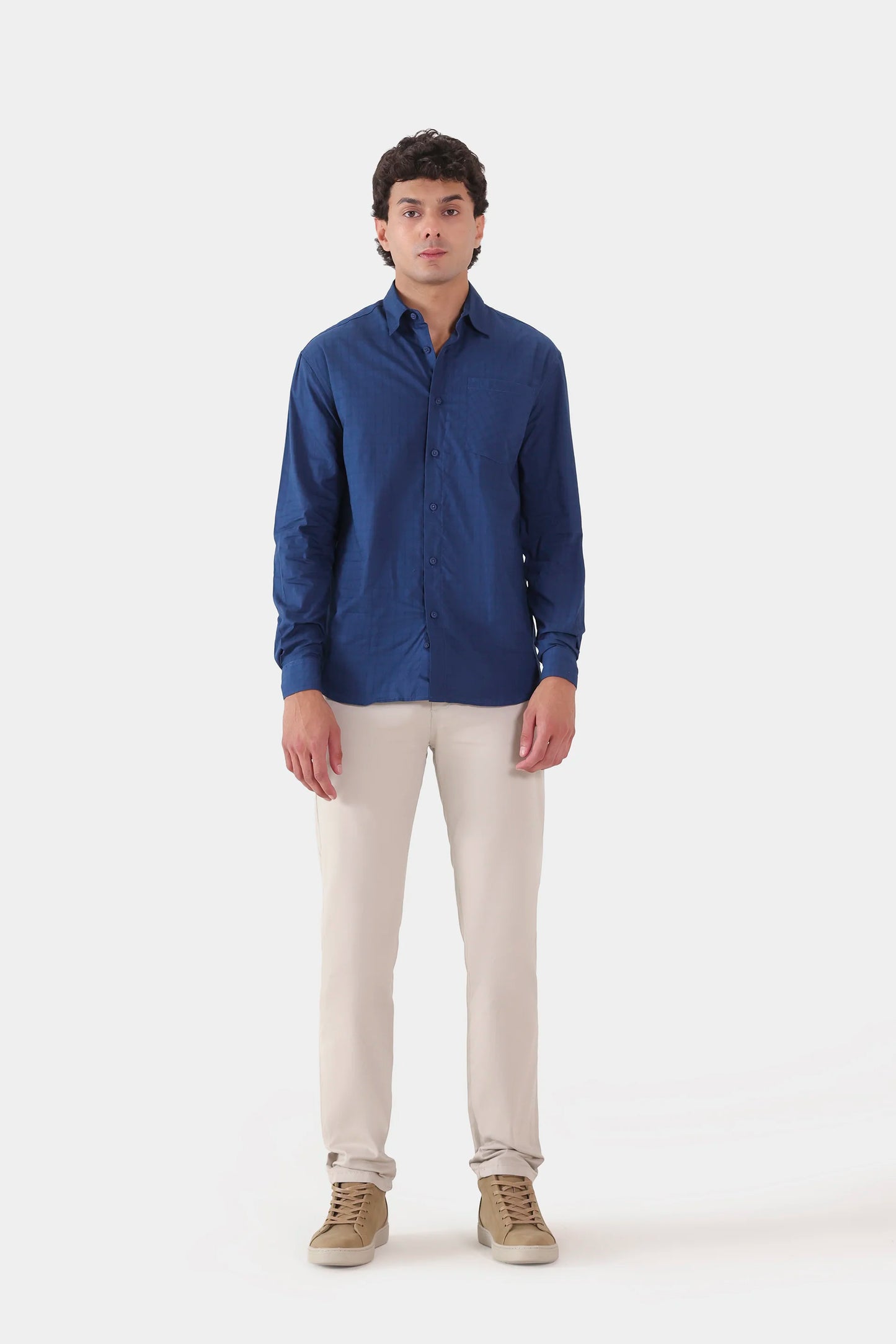 Cotton Dobby Shirt - Cougar Clothing