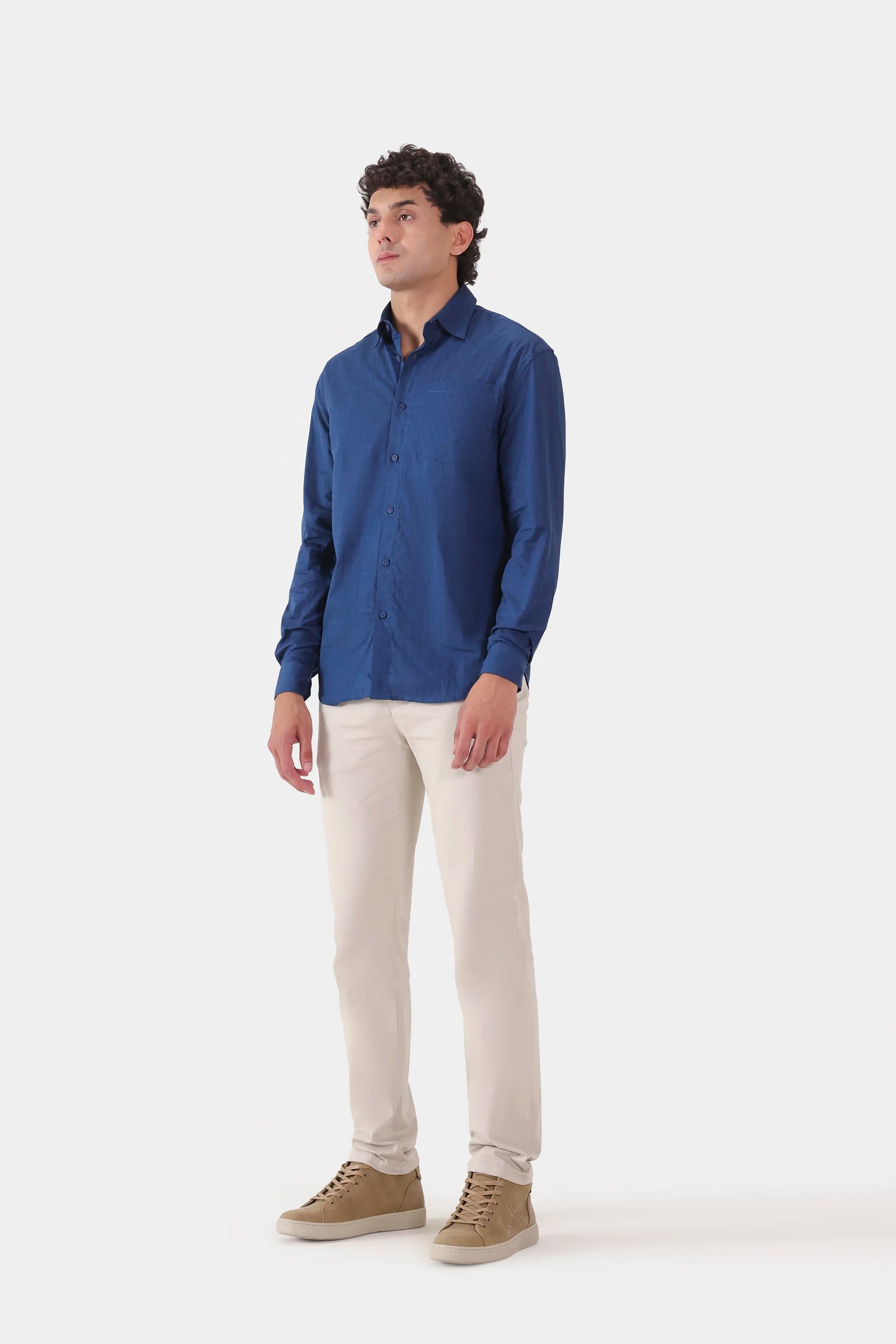 Cotton Dobby Shirt - Cougar Clothing