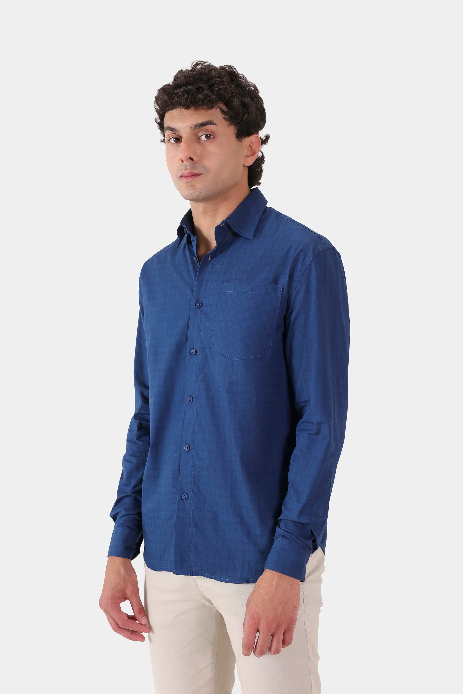 Cotton Dobby Shirt - Cougar Clothing