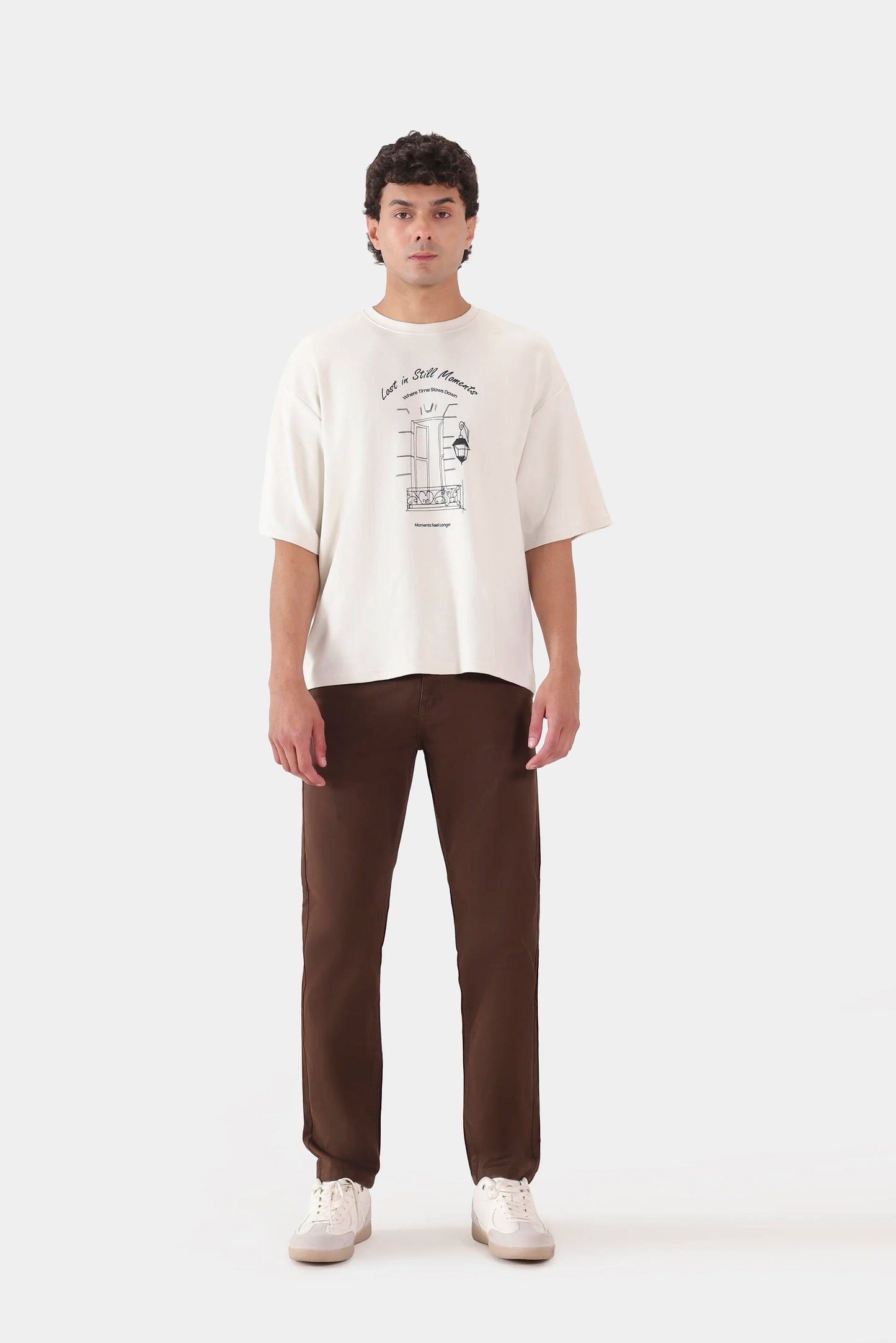 Boxy Interlock Graphic T-Shirt - Cougar Clothing