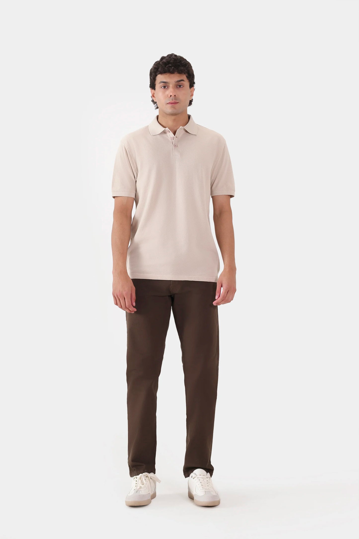 Relaxed Pique Polo - Cougar Clothing