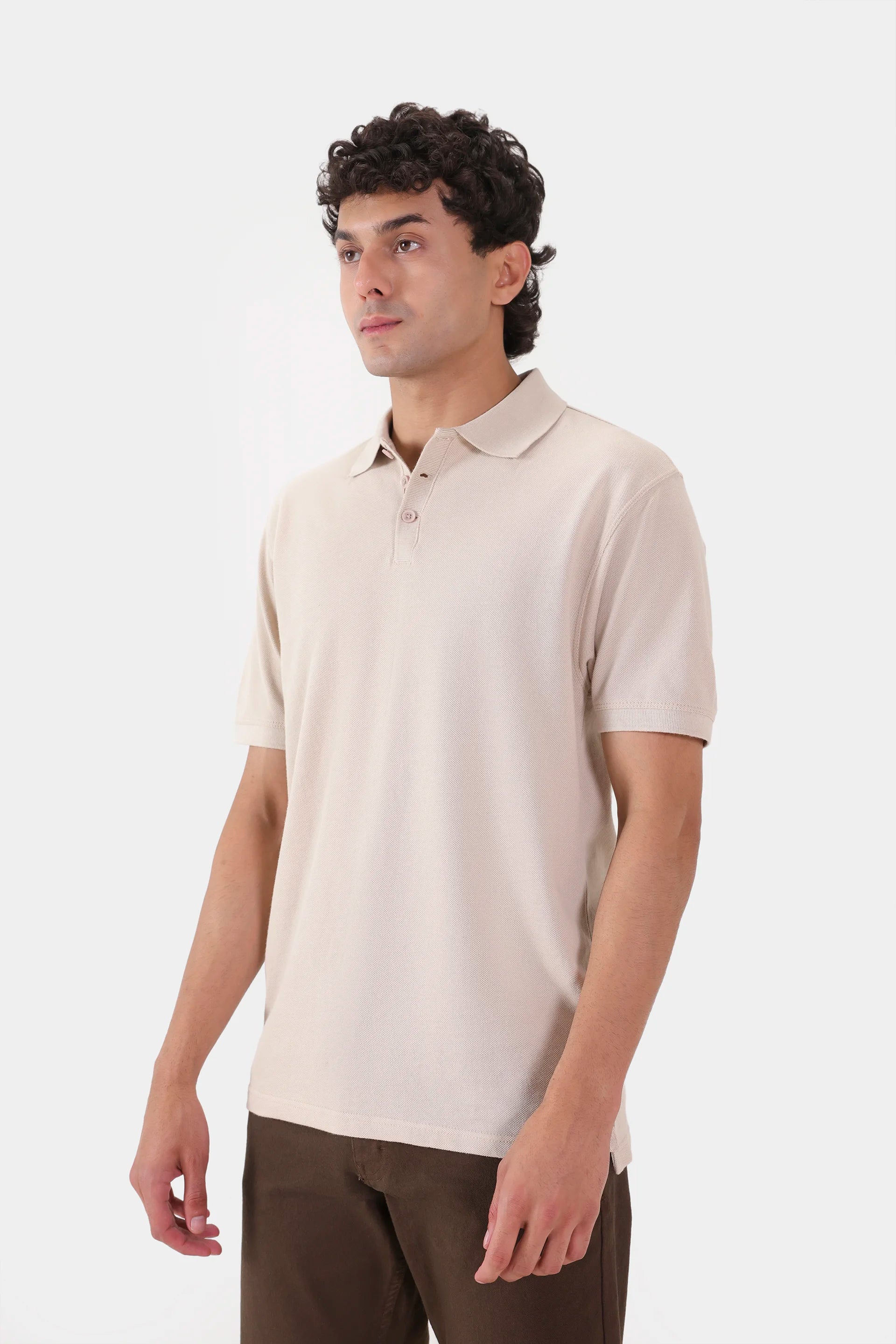 Relaxed Pique Polo - Cougar Clothing