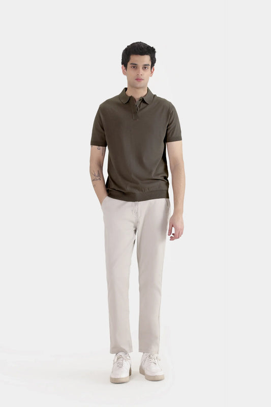 Fine-Knit Polo - Cougar Clothing