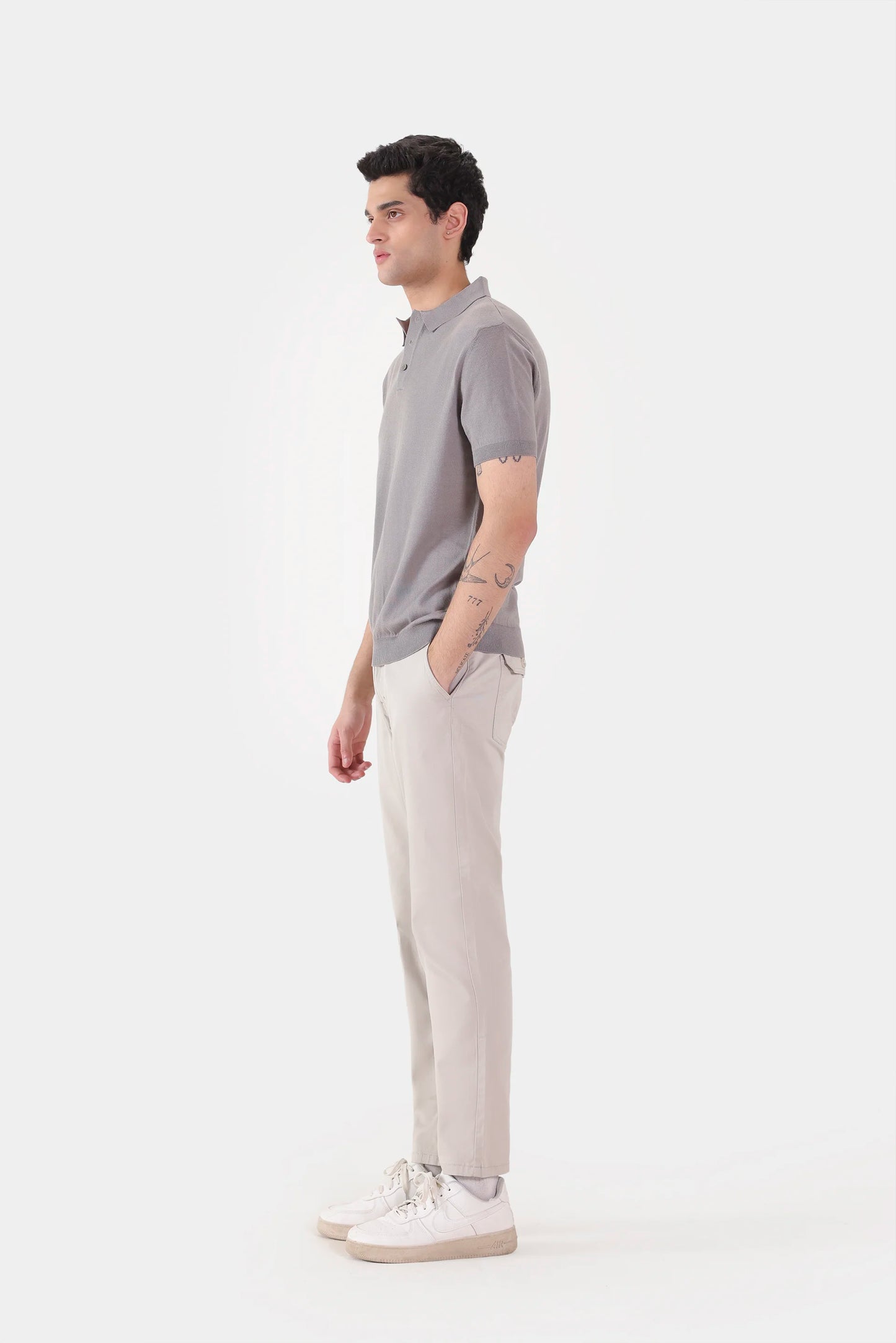 Fine-Knit Polo - Cougar Clothing