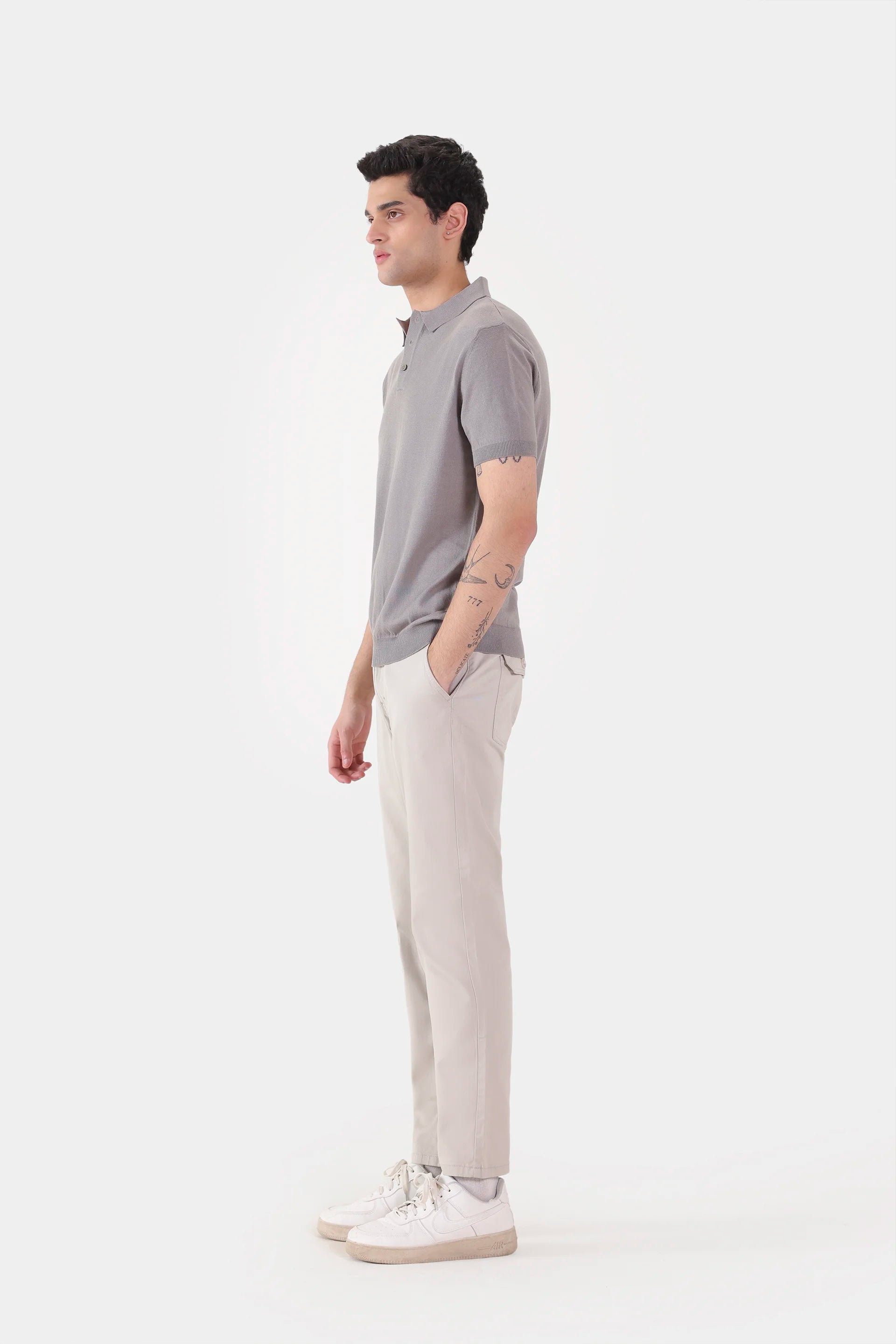 Fine-Knit Polo - Cougar Clothing